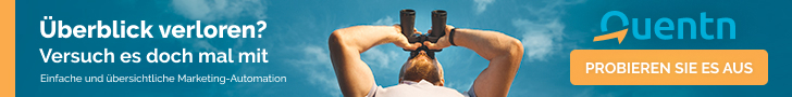 Quentn – Marketing-Automation einfach ausprobieren